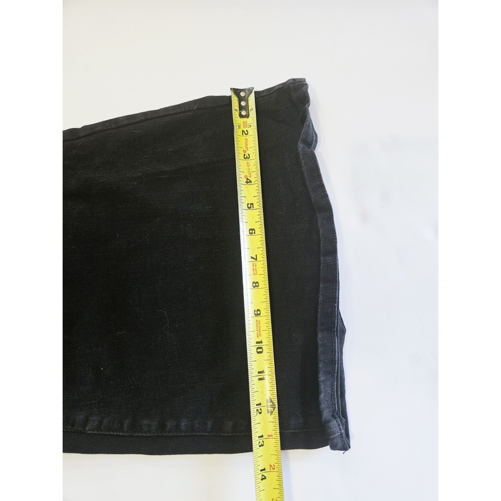 Judy Blue Jeans Womens Size 9/29 Pull On Super Black Cowbell Leg Opening - Picture 5 of 11
